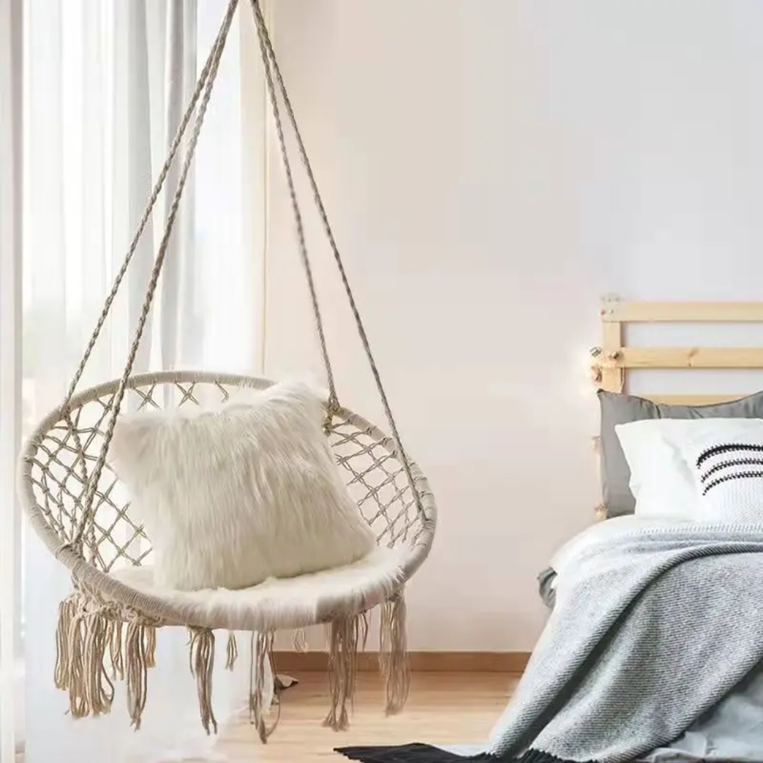 Macrame Hammock Swing Chair