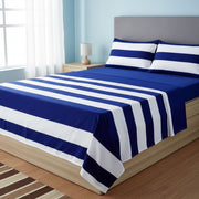 Cotton bedsheets available in sizes 5*6 and 6*6 for comfortable sleeping.