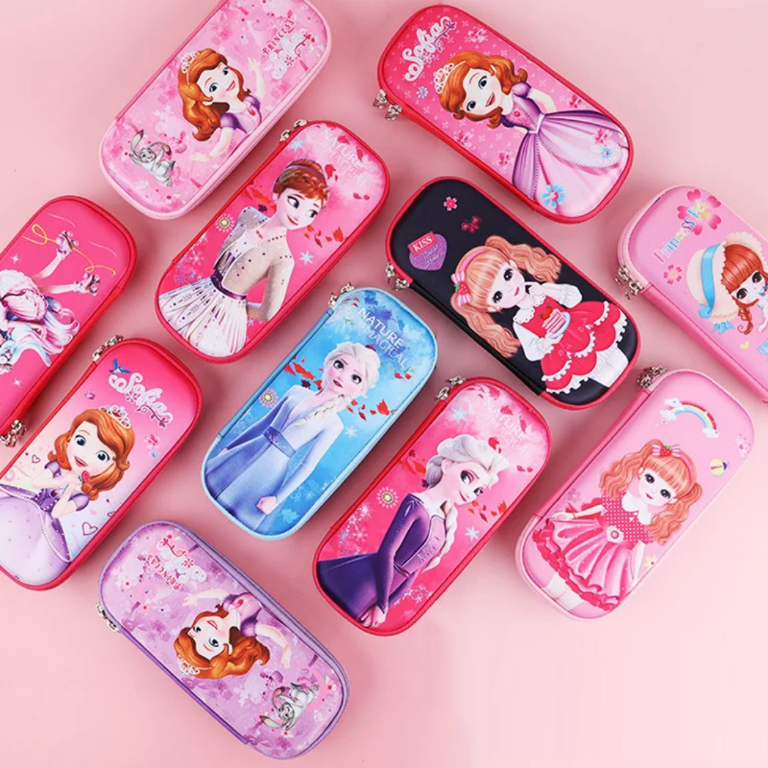 Cartoon Themed Pencil pouch