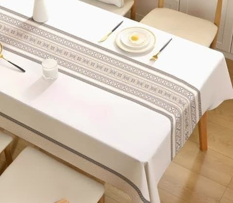 Nordic Style PVC Table Cloth – 170×120cm