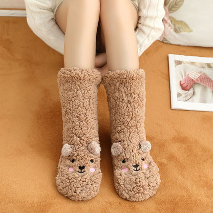 1 Pair Foot Warmer Socks for Bed and Office