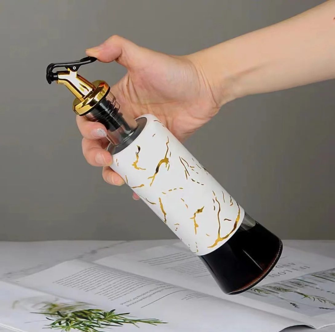 Marble Oil & Vinegar Dispenser