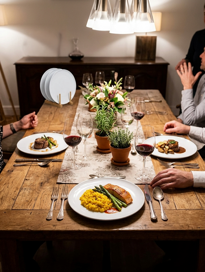 6Pcs 10.5 Inch Ceramic Dinner Plates