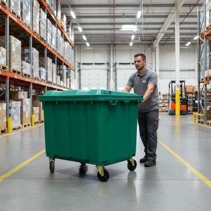 750L Industrial Wheeled Garbage Bin