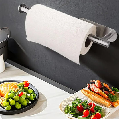 Stainless Steel Under Cabinet Paper Towel Holder