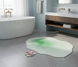 Absorbent Irregular Bathroom Mat – 40 × 60 cm