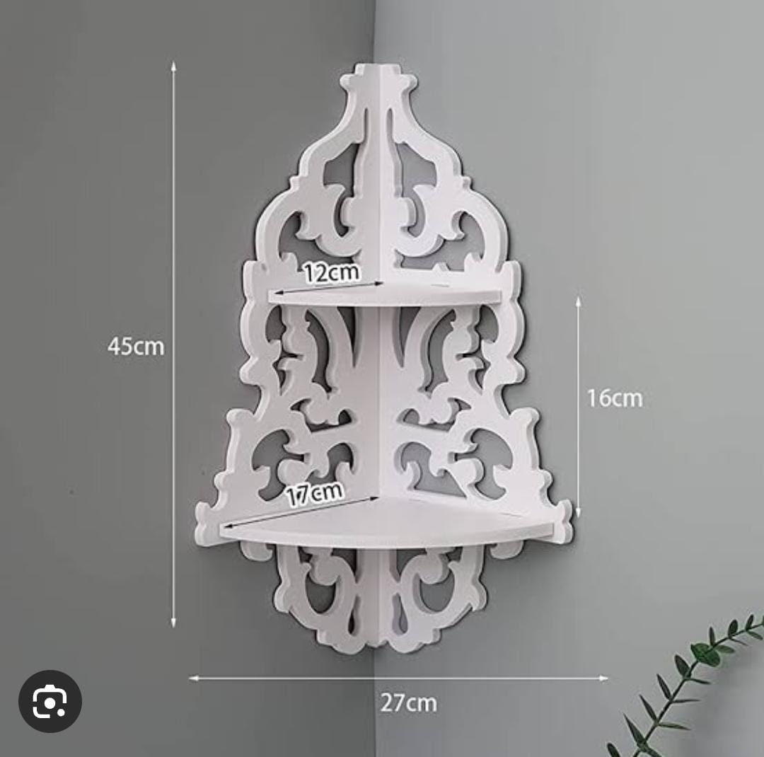 2-Layer Corner Shelf
