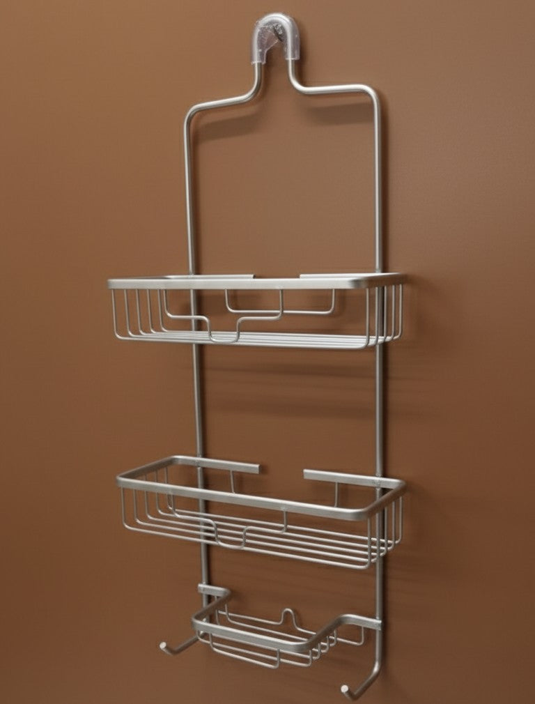 Partitioned Wall Hanging Shower Caddy