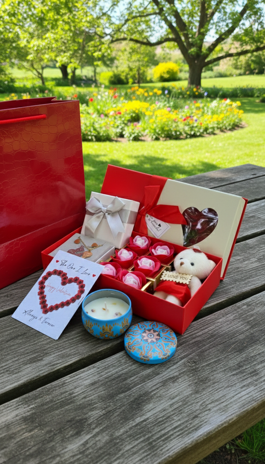 Ladies Candle & Jewellery Gift Set