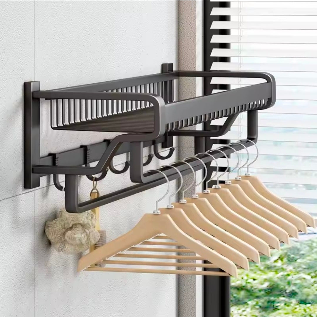 60cm Double Layer Wall Mounted Towel Rack