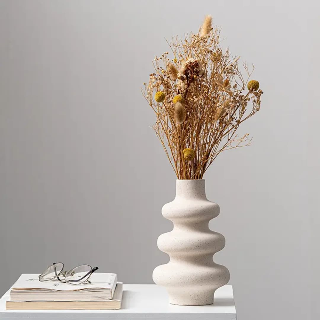 Spiral-Shaped Vase