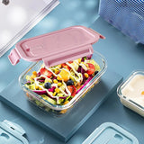 Borosilicate Glass Food Storage Containers with Lids
