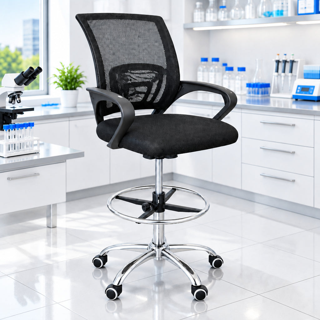 Height Adjustable Lab Chair