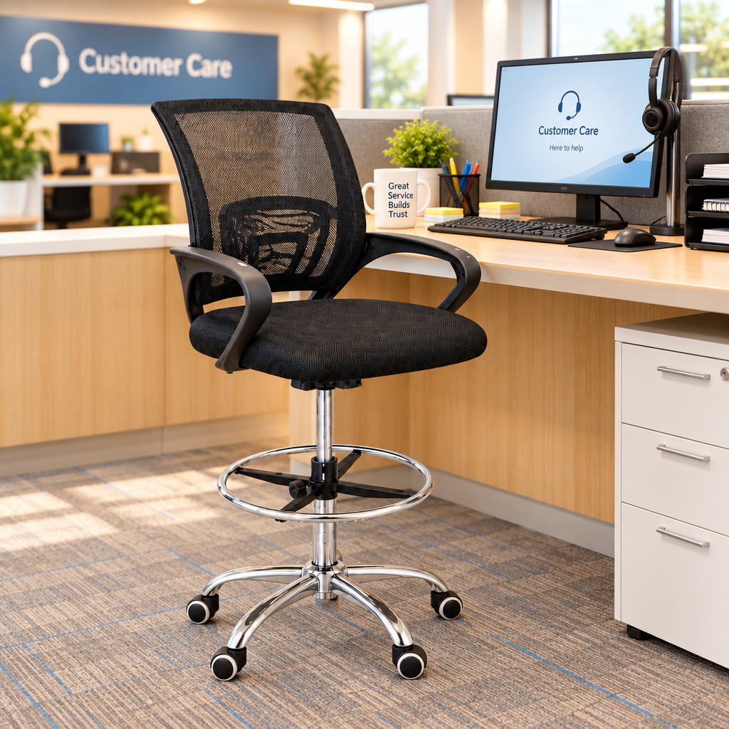 Height adjustable lab chair for laboratory workstations - available in Nairobi, Kenya