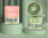 350ml Rechargeable Portable Fan with Humidifier