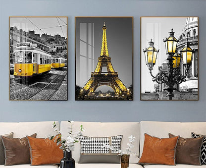3Pc Wooden Wall Hangings