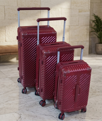 3-Piece Unbreakable Suitcase Set