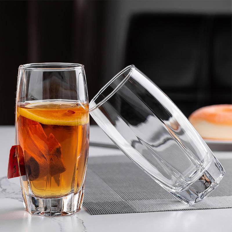 365ml glass set for water, juice, and champagne, elegant clear drinkware for home and events. 🥂✨