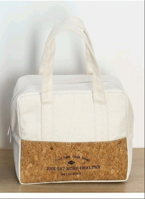 Portable Food Storage Insulated Lunch Bag with Aluminium Lining