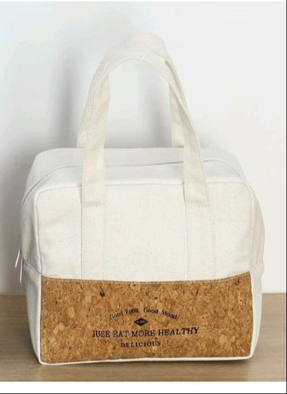 Portable Food Storage Insulated Lunch Bag with Aluminium Lining