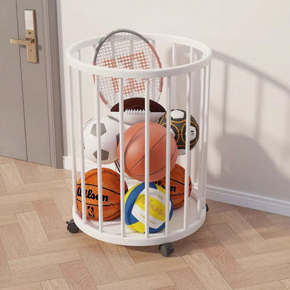 Storage Basket With Metal Frame