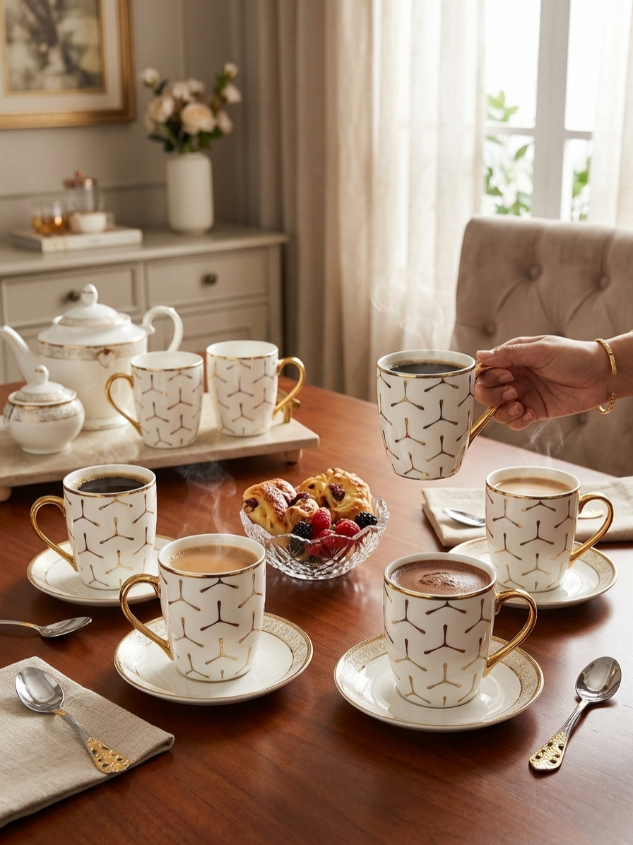6-Piece Breakfast Cups Set