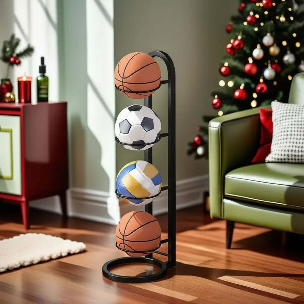Multi-Tier Ball Storage Rack