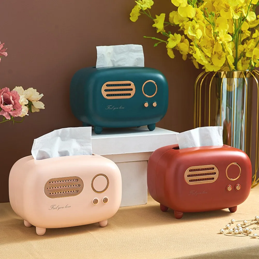 Radio-Inspired Tissue/Serviette Holder