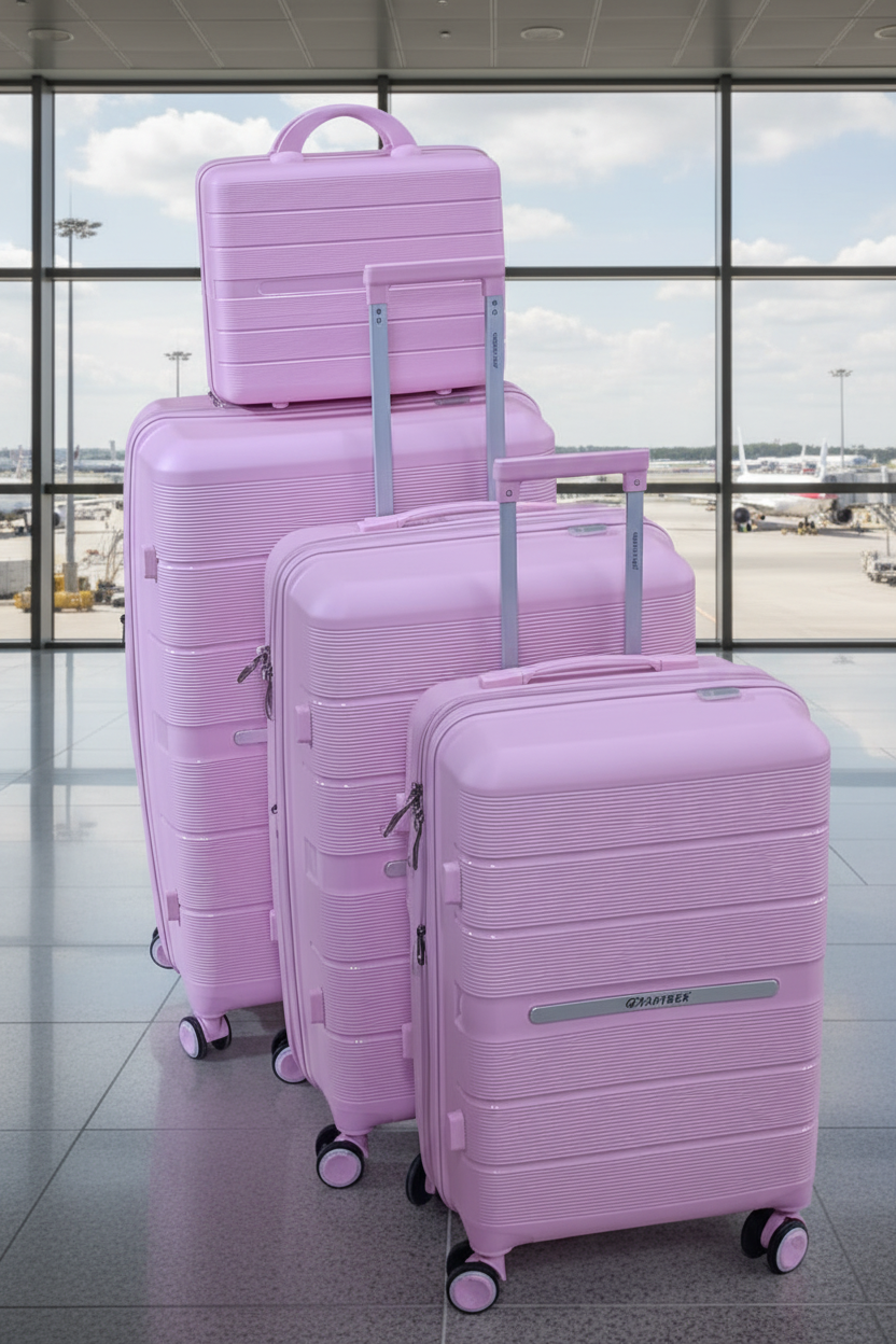 4 In 1 Unbreakable Suitcase Set