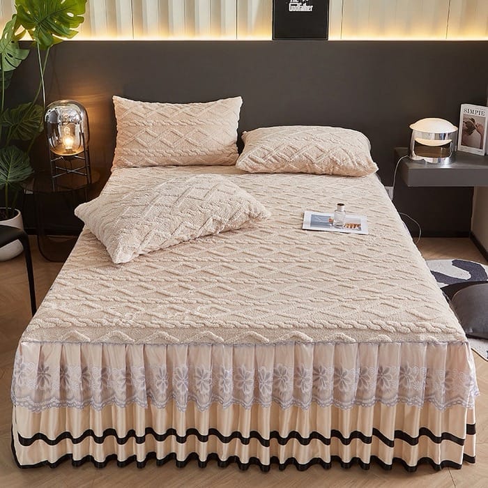 Bedspread Set 6×6 with 2 Pillowcases
