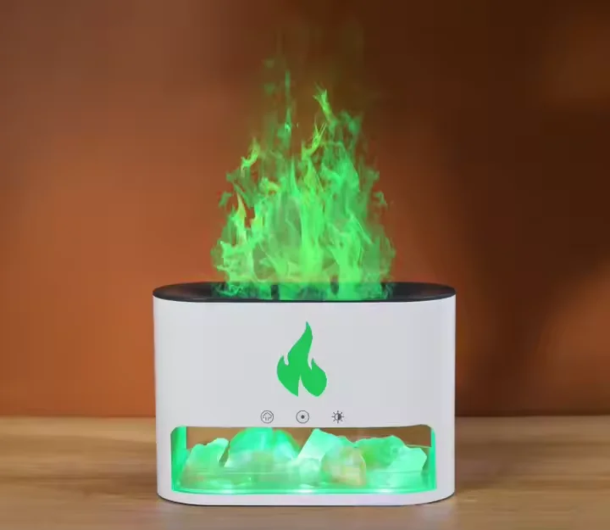 10W Salt Stone Fireplace Aroma Diffuser Humidifier