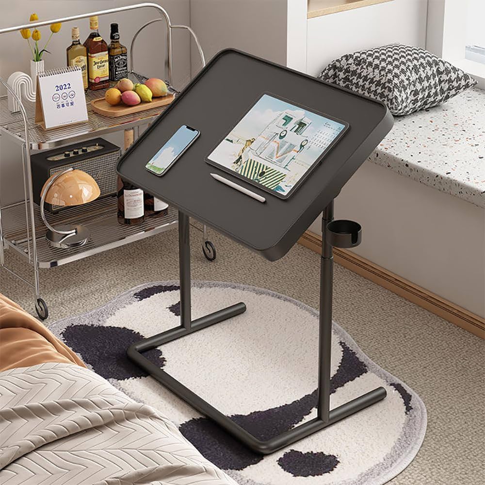 Adjustable Laptop Desk with Cup Holder