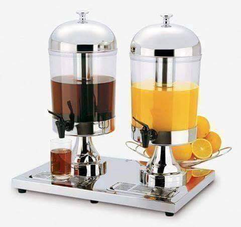 Double Acrylic Juice Dispenser