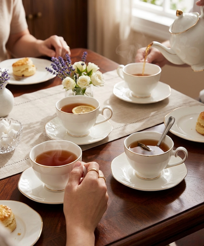 12 Piece European Tea Set