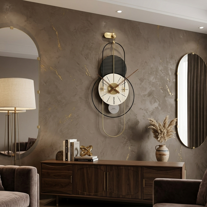 Geometric Wall Clock