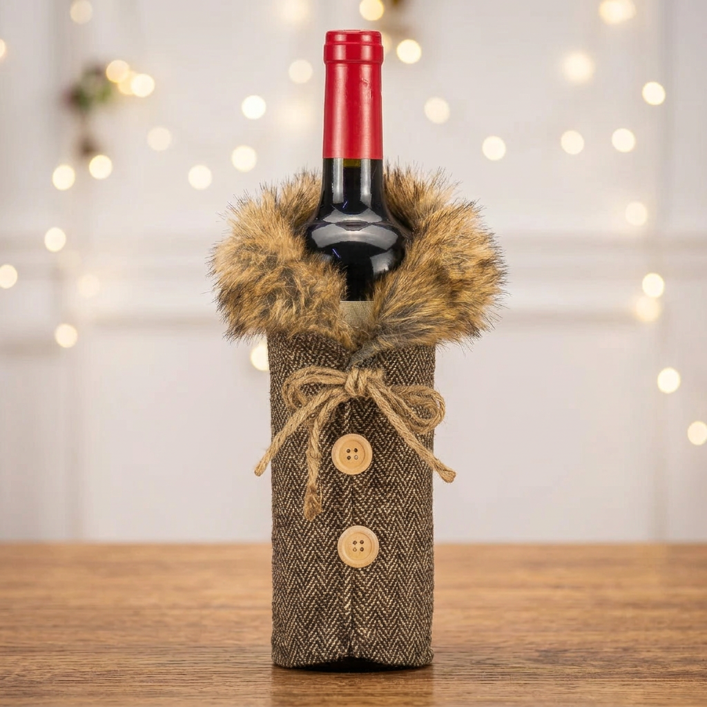 10Pc Wine Bottle Gift Wrap