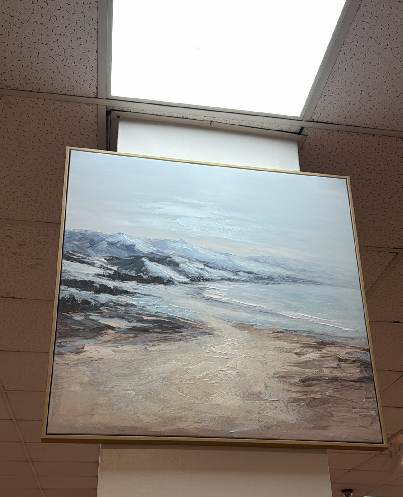 Shore Wall Printed/Oil Painting Collection With Frame