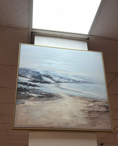 Shore Wall Printed/Oil Painting Collection With Frame