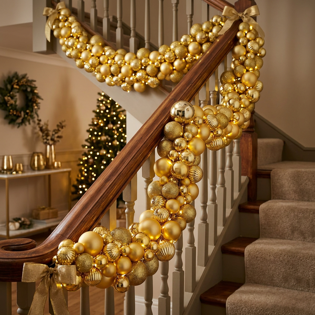 1.8m Christmas Bauble String Decoration