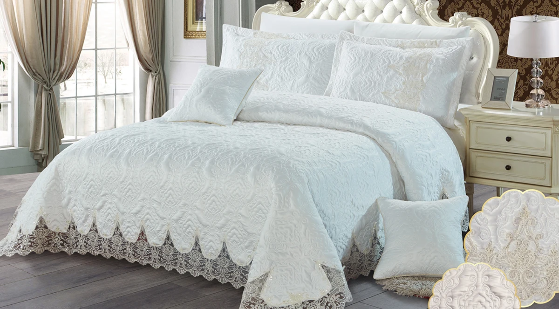 Cotton Lace Duvet