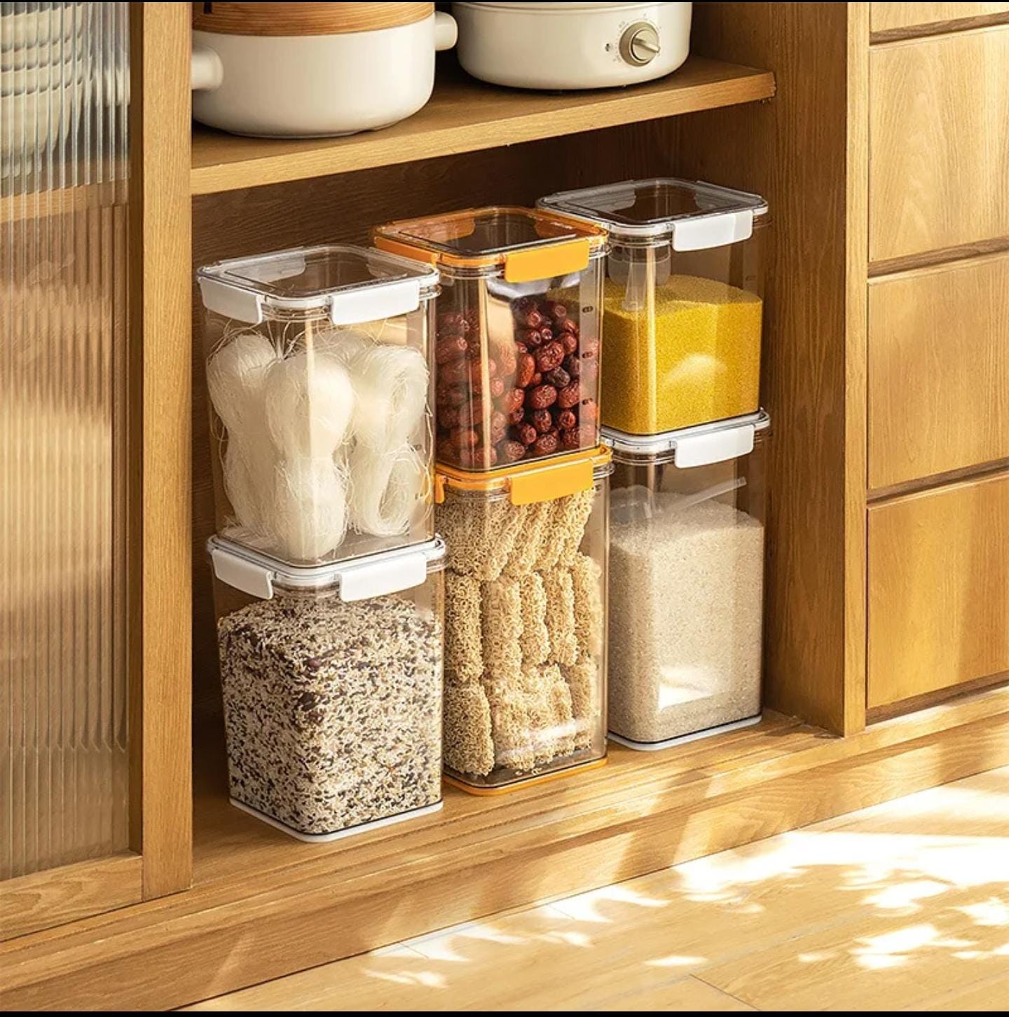 Multifunction Airtight Food Storage Containers