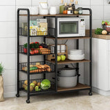 Multifunctional Strong Metallic Kitchen Rack
