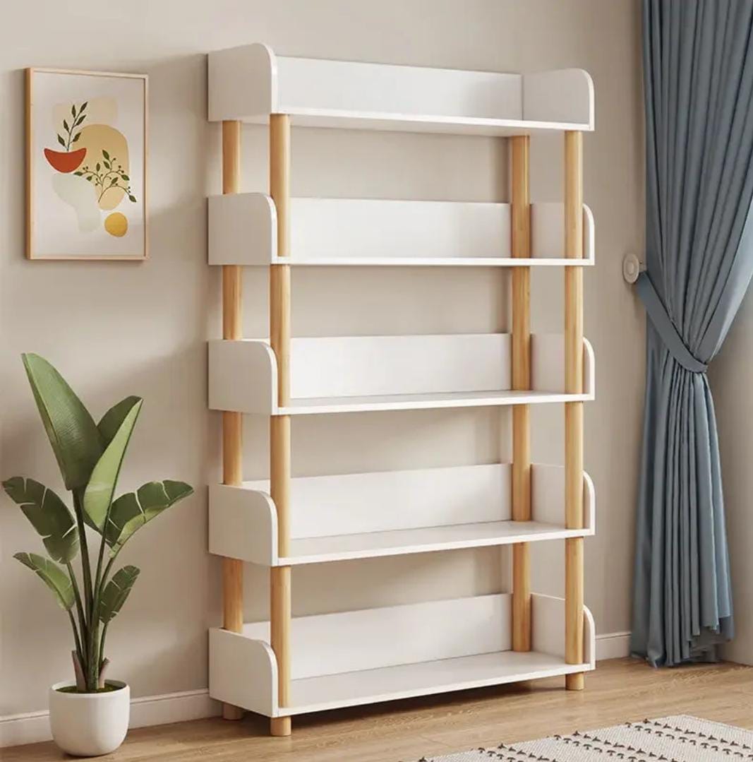 Multi-Purpose Bamboo Bookshelf