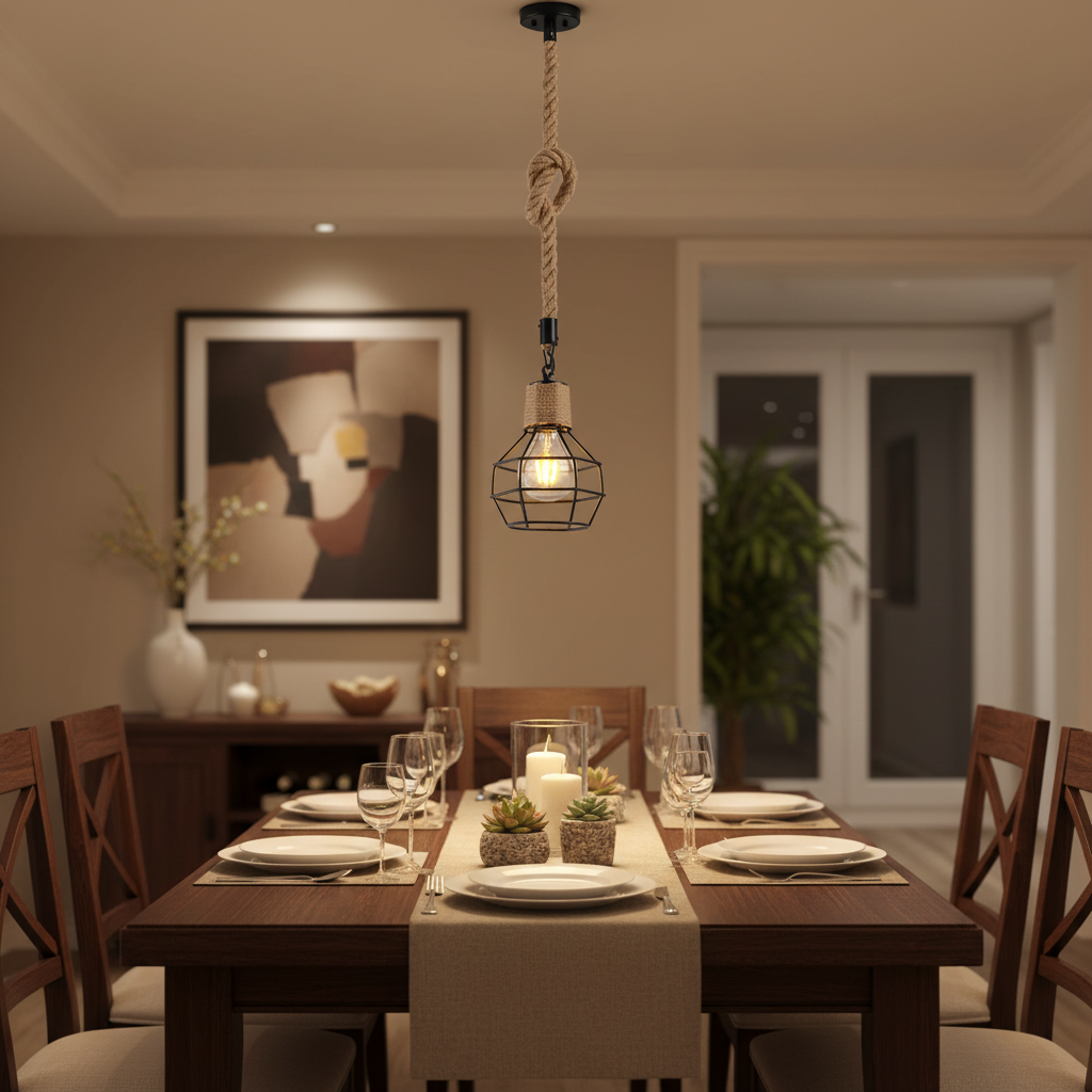 Rope Light 1.5 Meter E27 with 2 Holders