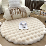Fluffy Round Plush Rugs