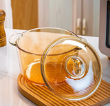 Borosilicate Glass Serving Pot