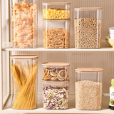 4pcs Acrylic Storage Containers