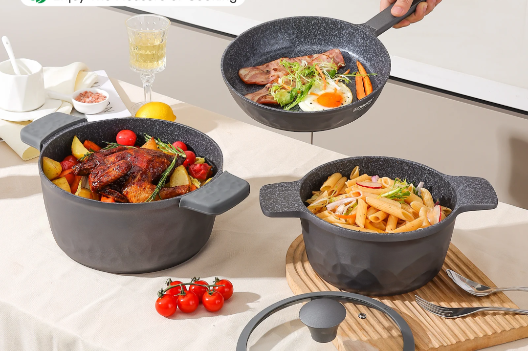 10Pcs Non-Stick Cookware
