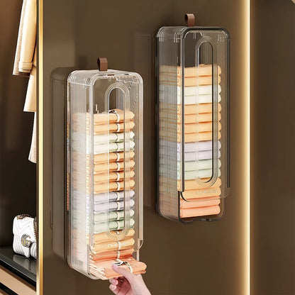 Wall Mounted Undergarments and Socks Organizer