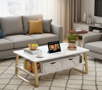 Coffee Table with Drawers